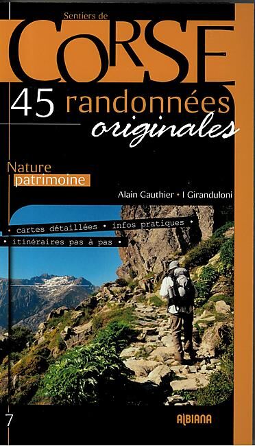 ALBIANA - CORSE 45 RANDONNEES ORIGINALES