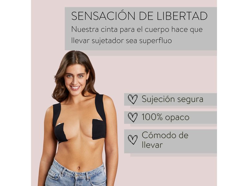 Parsa Beauty Body Tape nude 2 Stück Unsichtbarer Halt für jedes Outfit