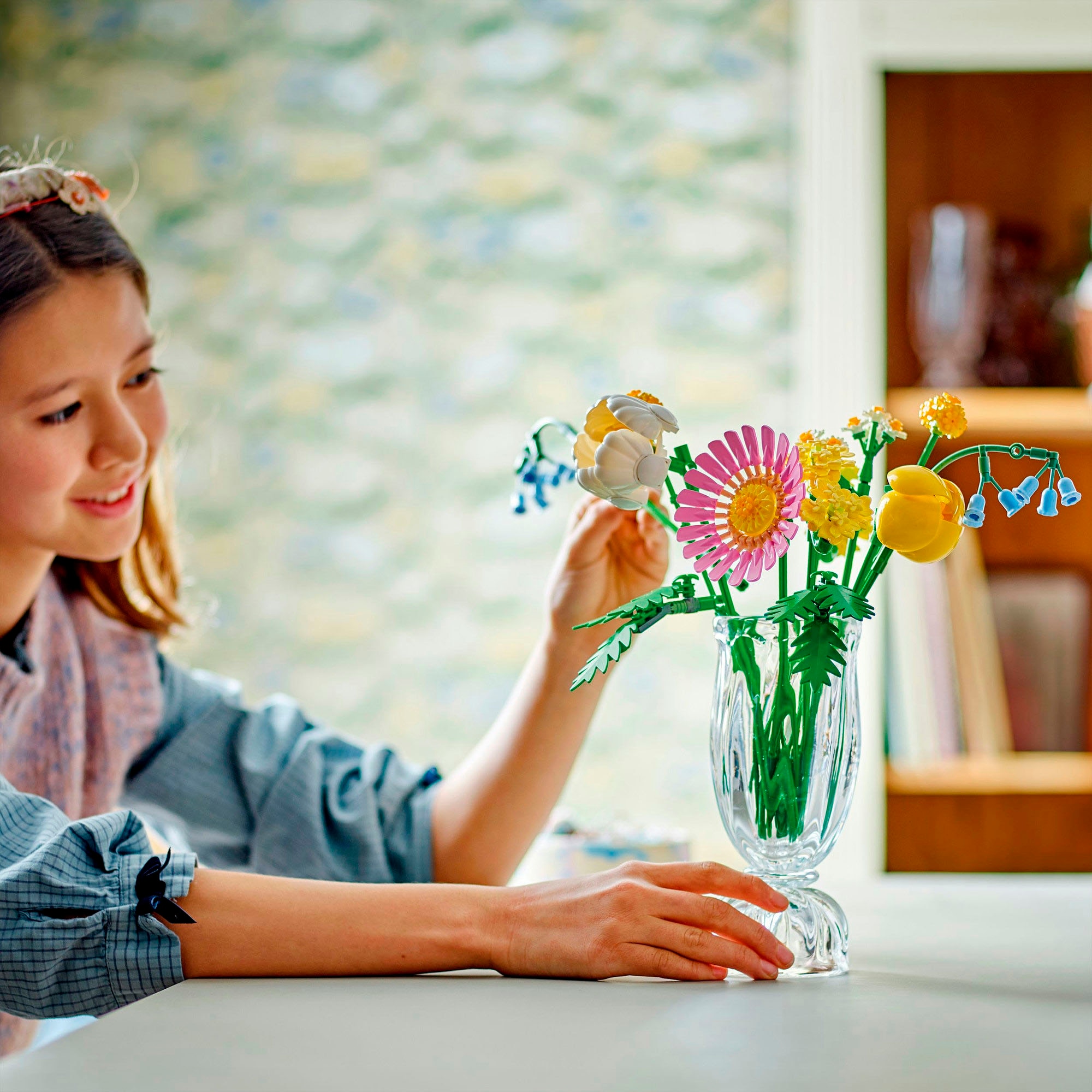 LEGO® Konstruktionsspielsteine »Kleiner Sommerstrauss (10347), LEGO Botanicals« Made in Europe