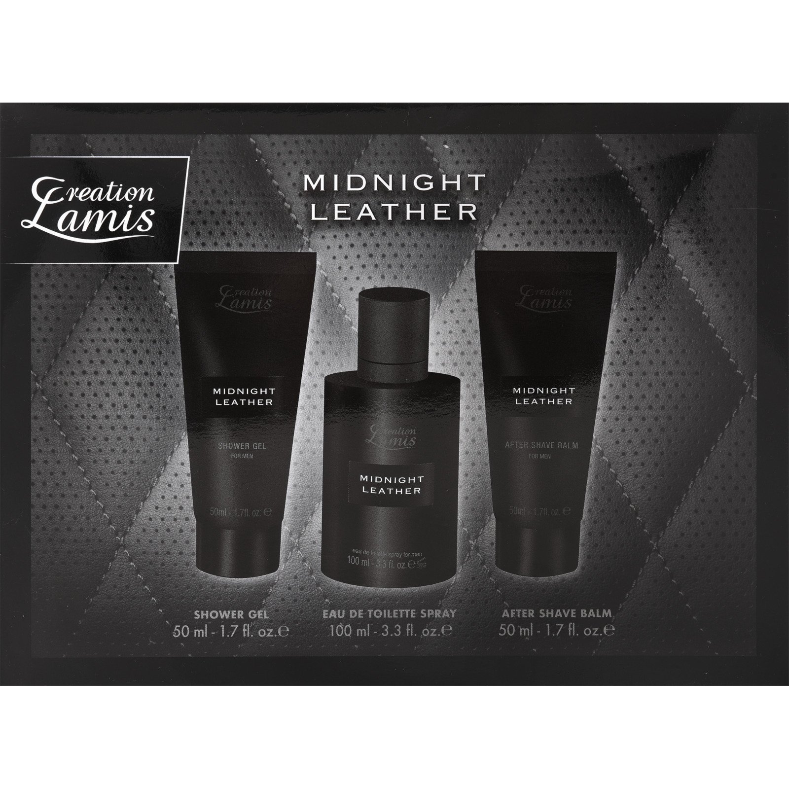 Creation Lamis Midnight Leather Duftset, 3-teilig