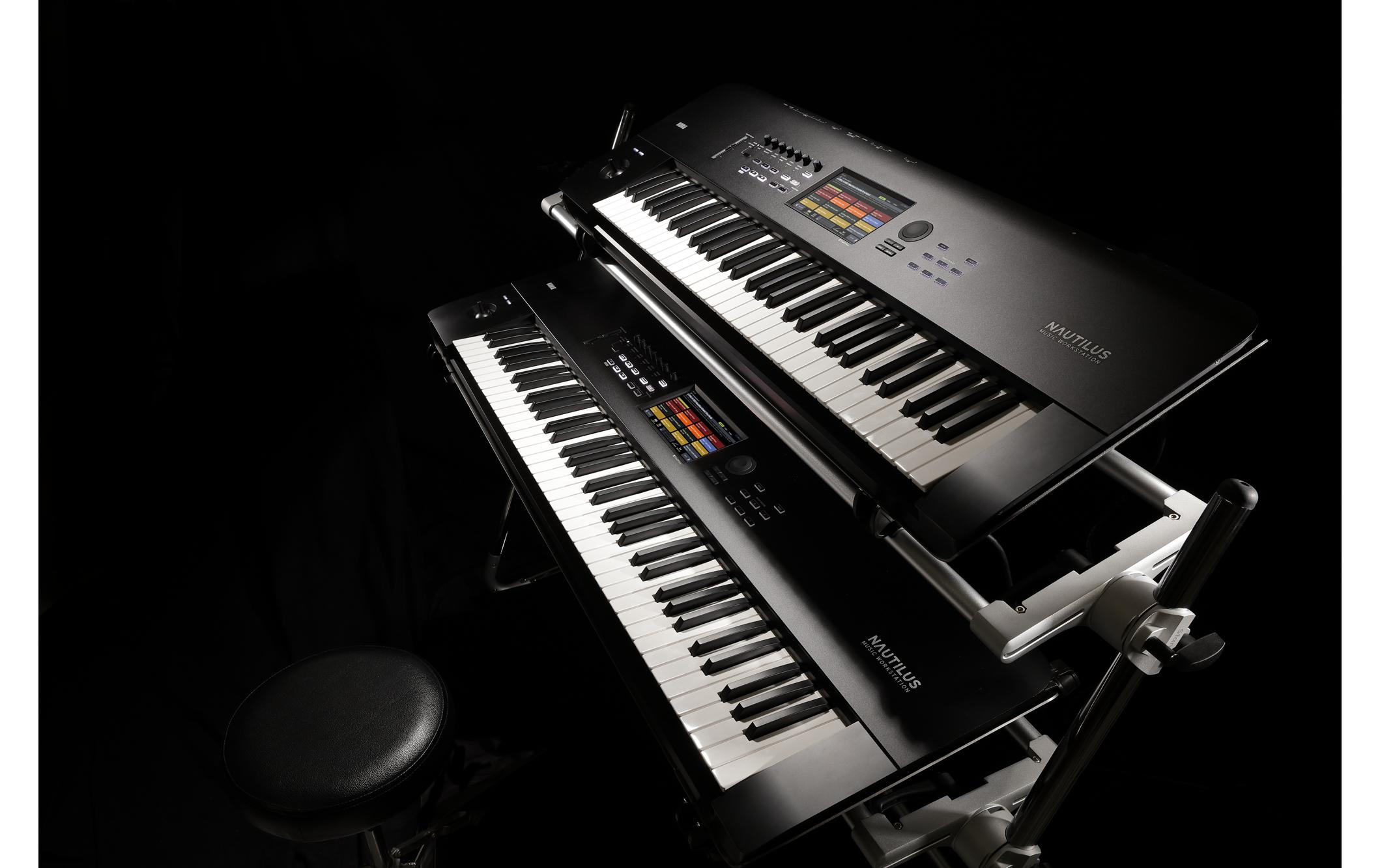 Workstation NAUTILUS 61<br>Synthesizer Workstation mit 61 Tasten