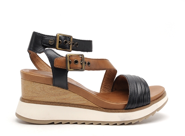 Tamaris nu pieds talons femme 28021 28 bleu