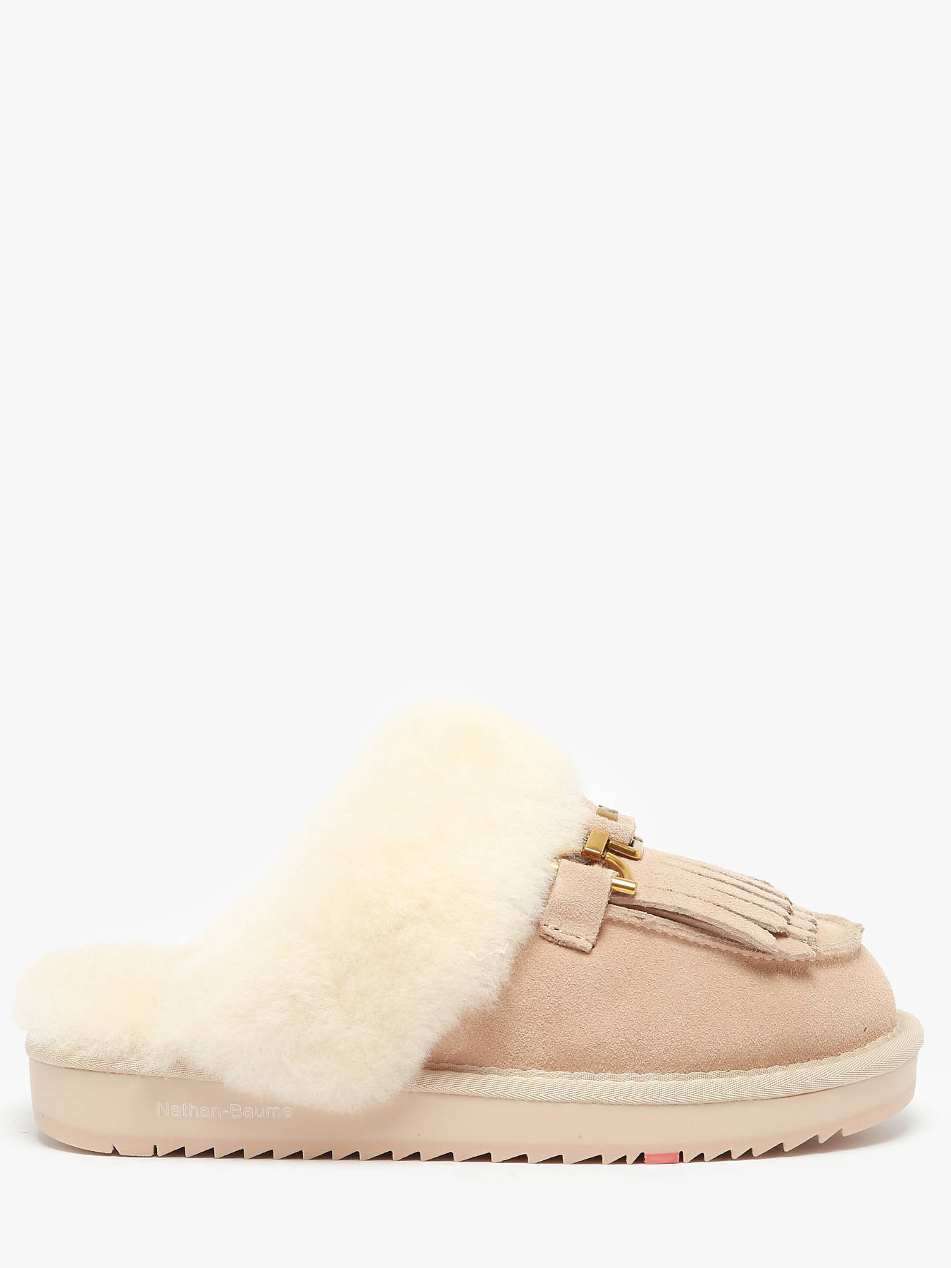 Chaussons en cuir NATHAN BAUME