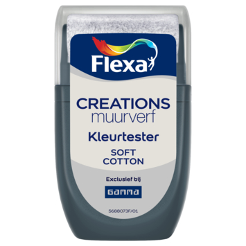Flexa Creations muurverf Kleurtester Soft Cotton 30ml