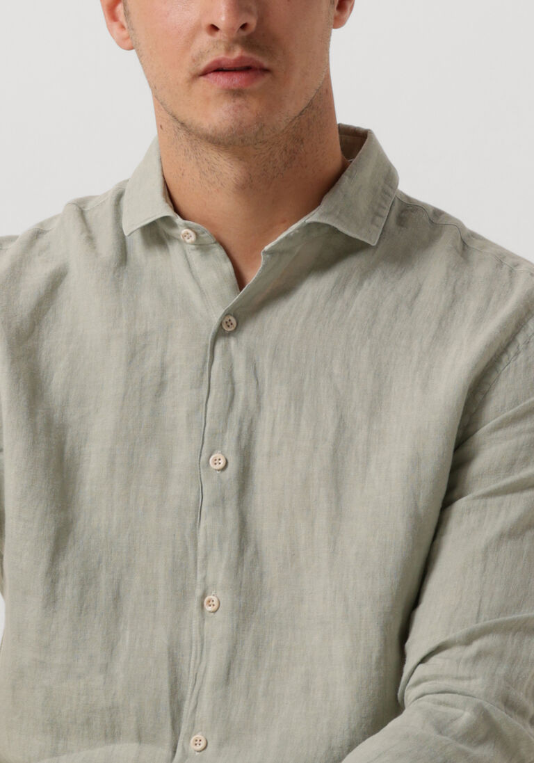 THE GOODPEOPLE groene the goodpeople casual overhemd soho