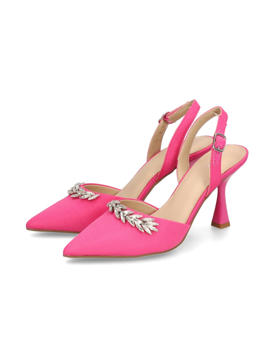 Textil Slingpumps