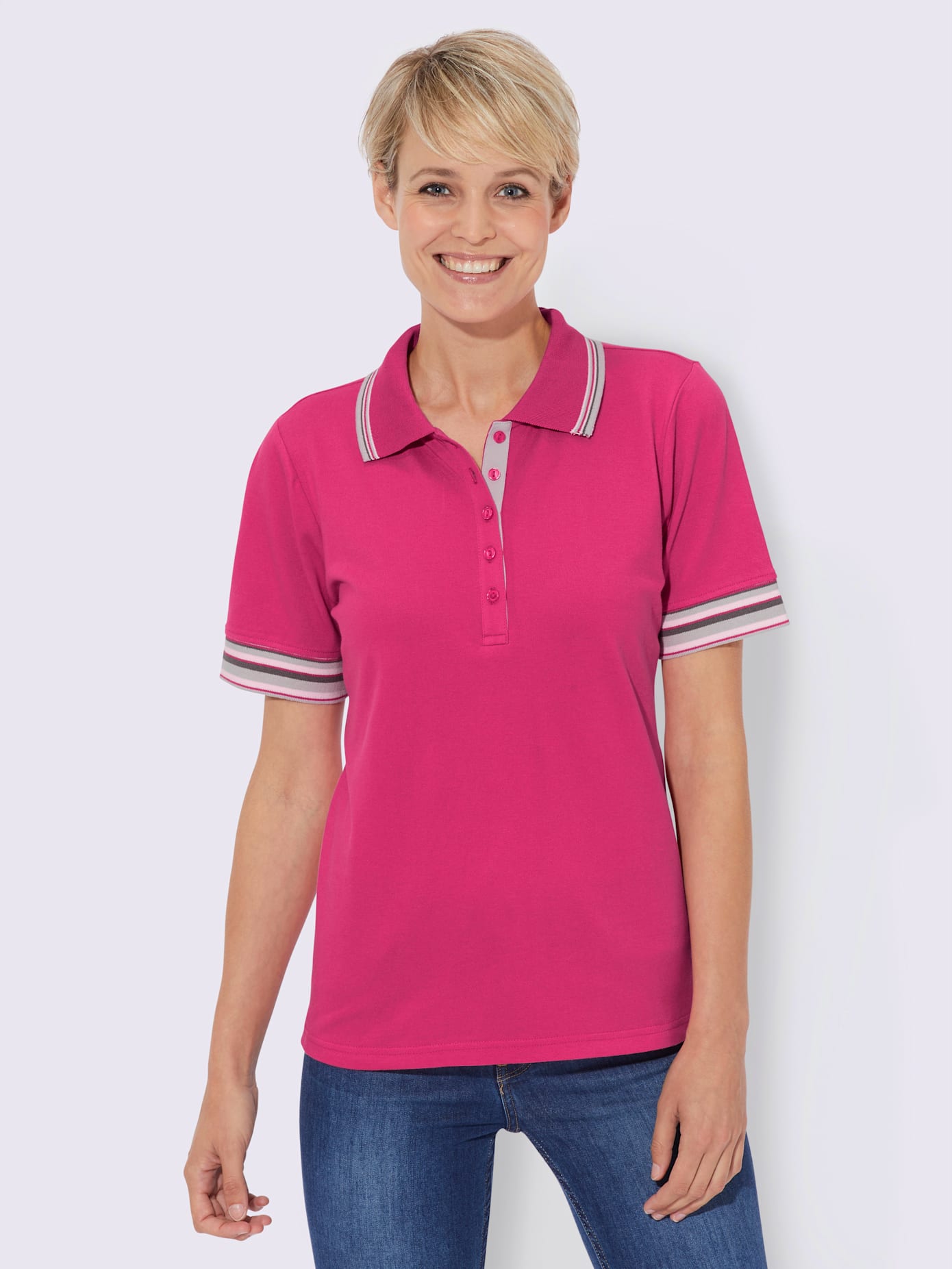 Polo qualité coton doux sur la peau