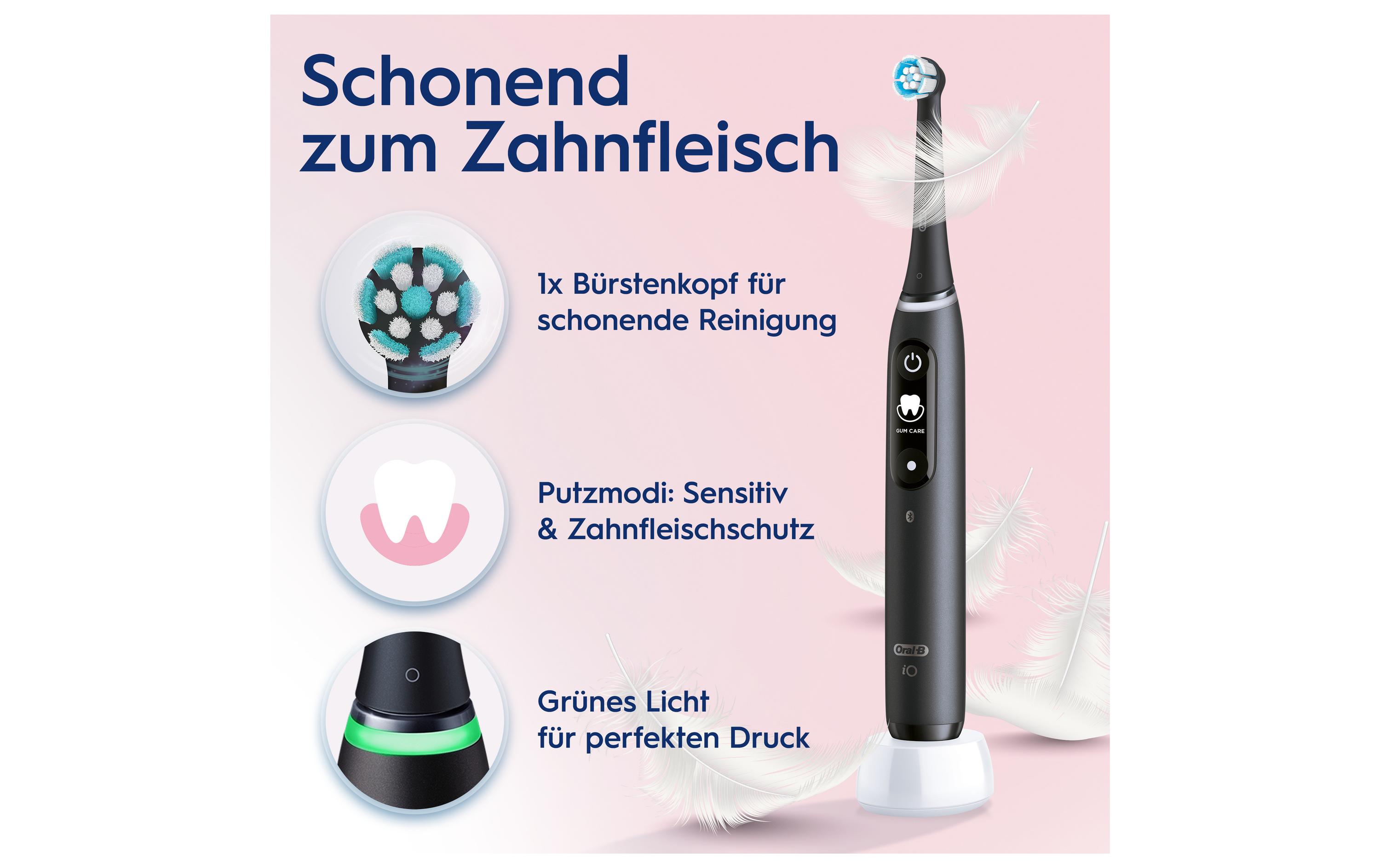 Mikrovibrationszahnbürste iO Series 6 Grey Opal<br>Elektrische Zahnbürste