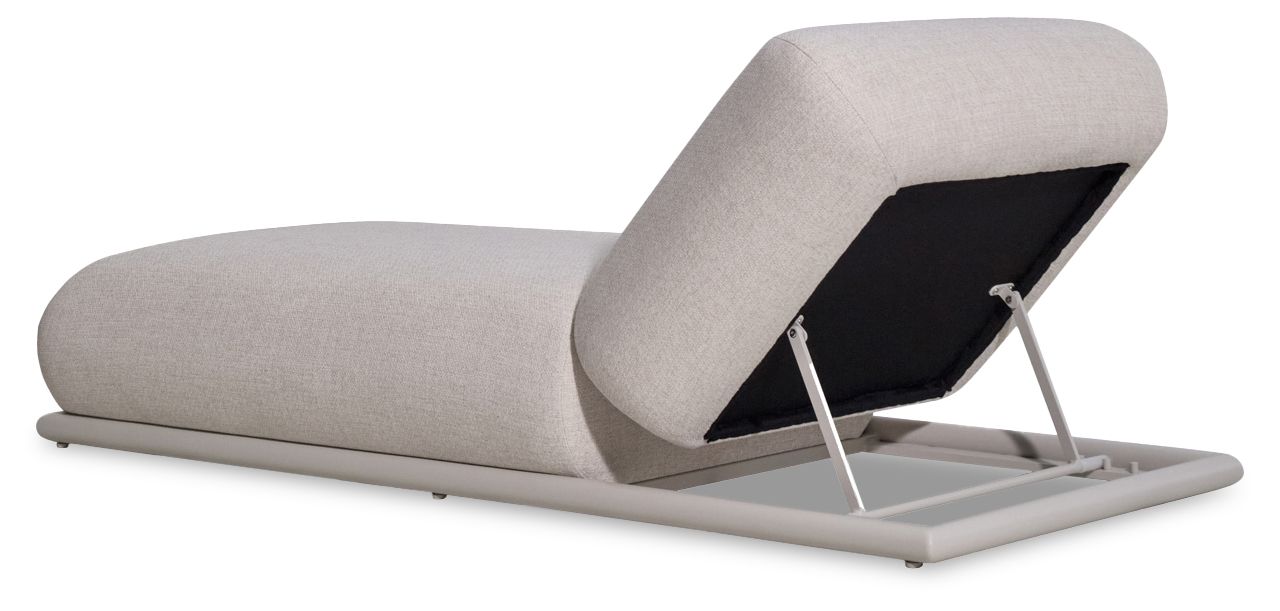 Ligstoel 8739 Beige Alpine Sullivan B196 x D85 x H36 cm