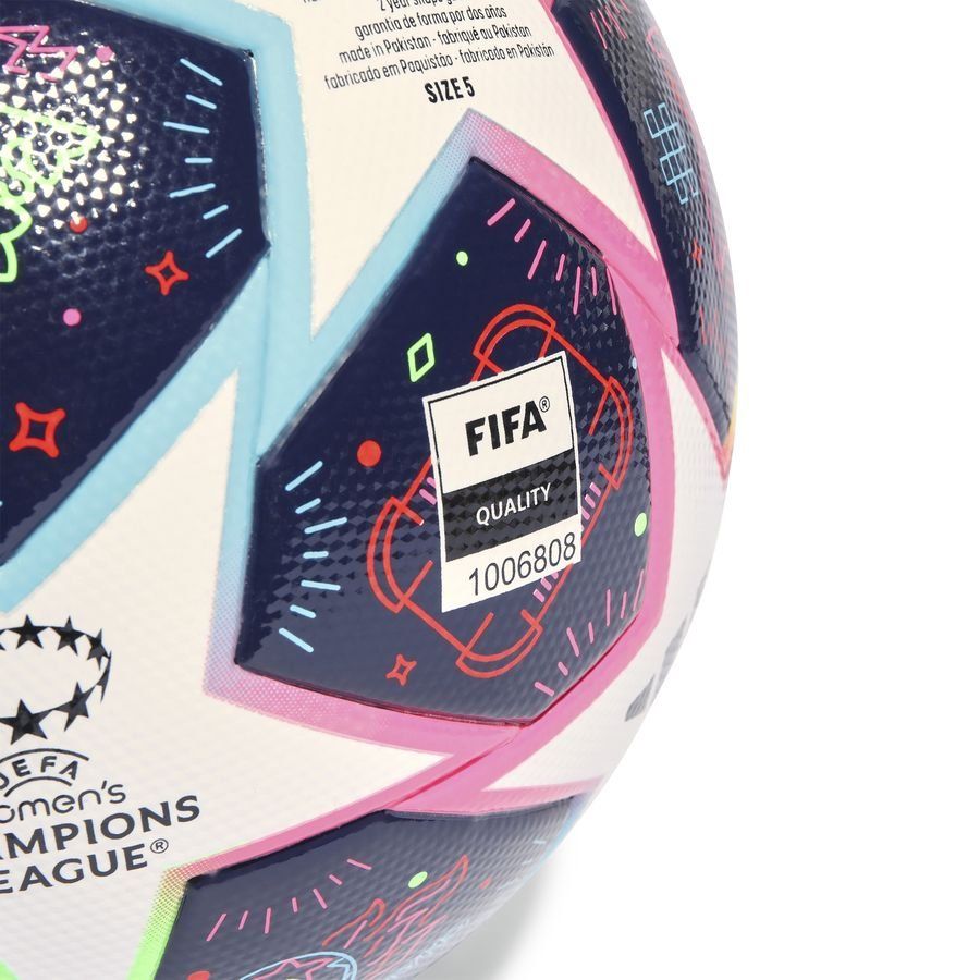 adidas Ballon Champions League 2023 League Femme - Blanc/Multicolor