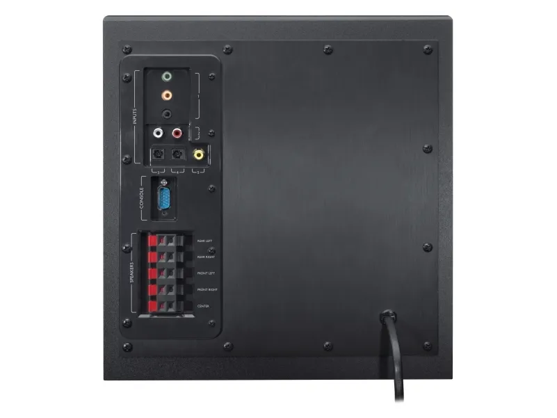 Logitech® | Højttalersystem - til hjemmebiograf - 5.1-kanal - 500 Watt (Total)
