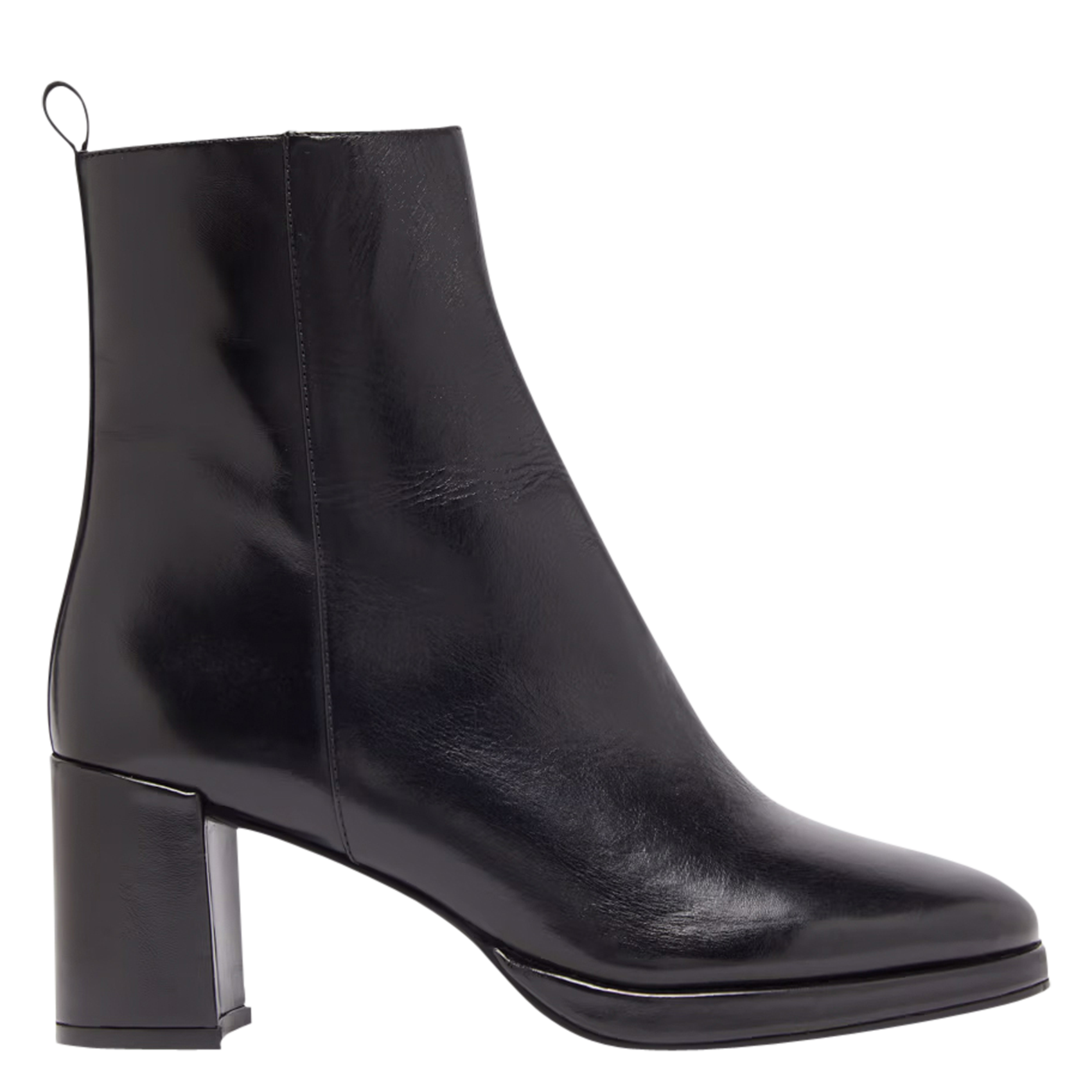 DIBRINA - Bottines en cuir | Noir