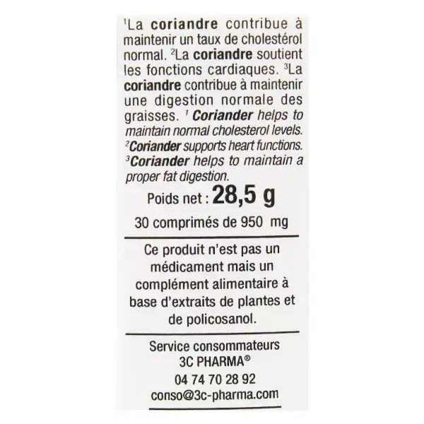 3C Pharma Liposterol Forte 30 comprimidos