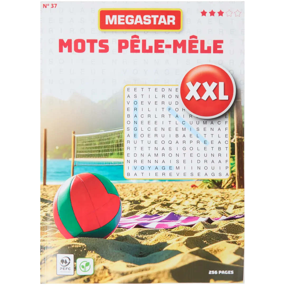 Livre de jeux XXL Megastar