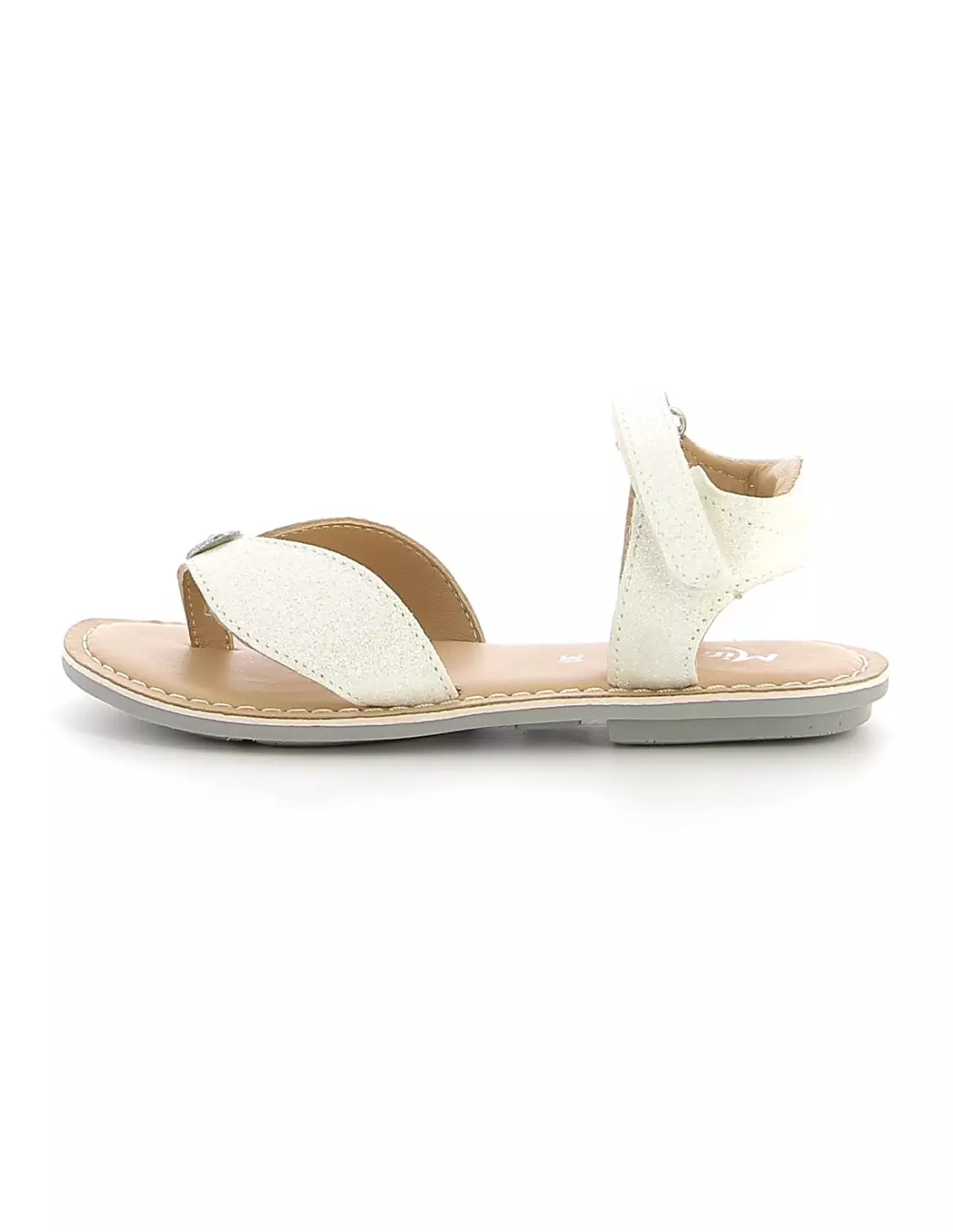 MINIBEL IRIS - Sandales & nu-pieds Whiteglitter