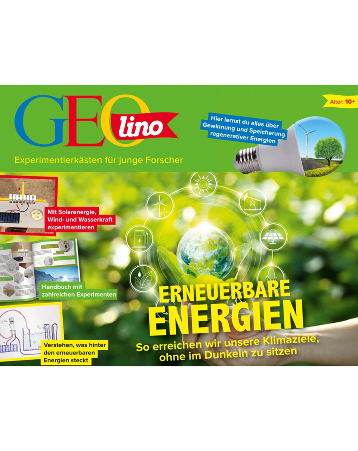 Experimentierkasten GEOLINO - ERNEUERBARE ENERGIEN