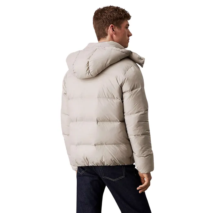 Calvin Klein Essentials Hooded Down Puffer Winterjas Heren