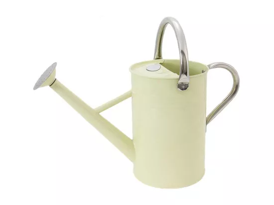 Arrosoir en acier galvanisé 4,5 litres Crème