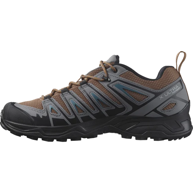X ULTRA PIONEER  Hiking-Halbschuhe Herren Toffee/QuietShade/MallardBlue