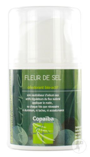 Copaïba Nature Bio Déodorant Bio Sans Aluminium - Fleur De Sel 50ml