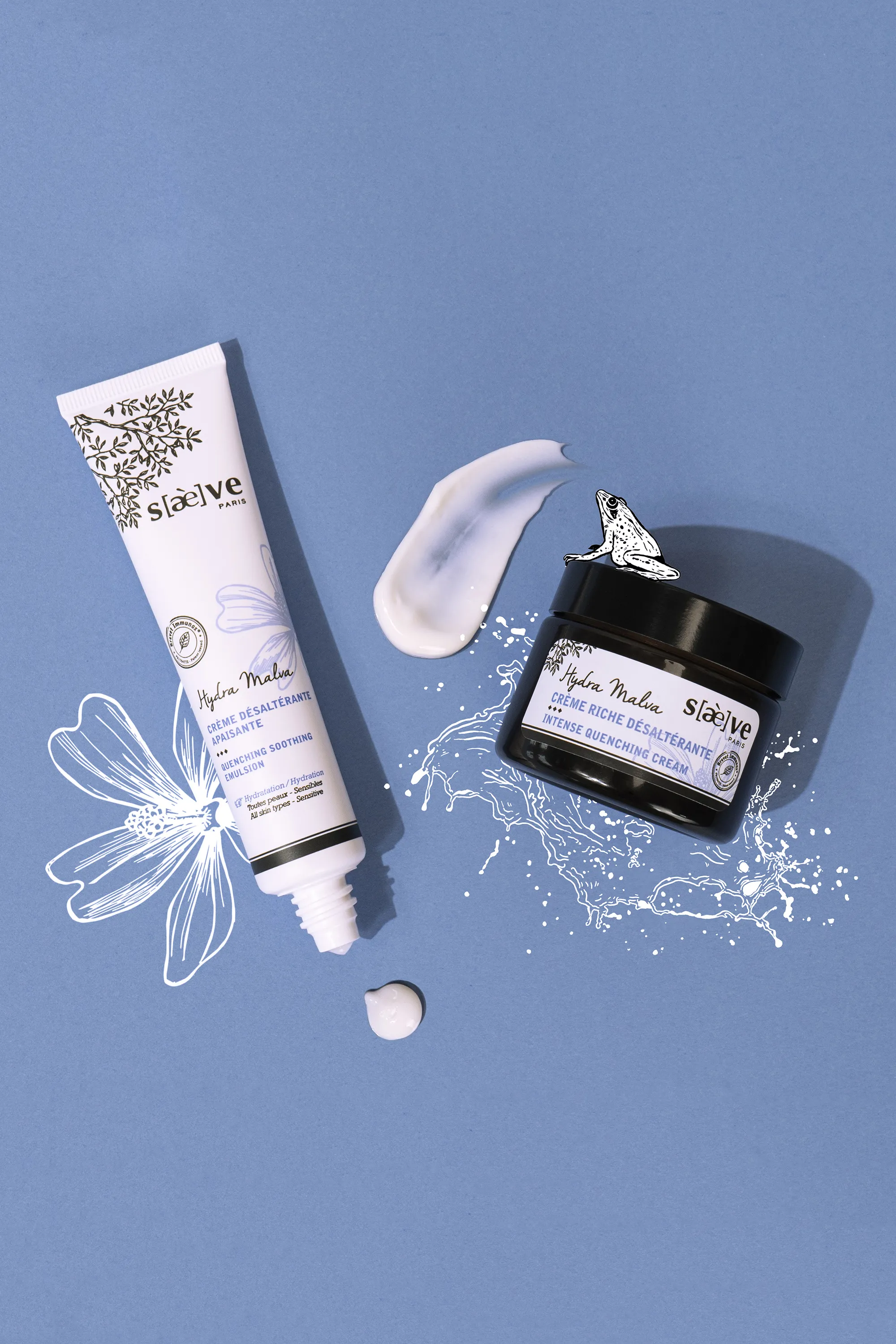 Saeve Crème riche désaltérante Hydra Malva-50 ml