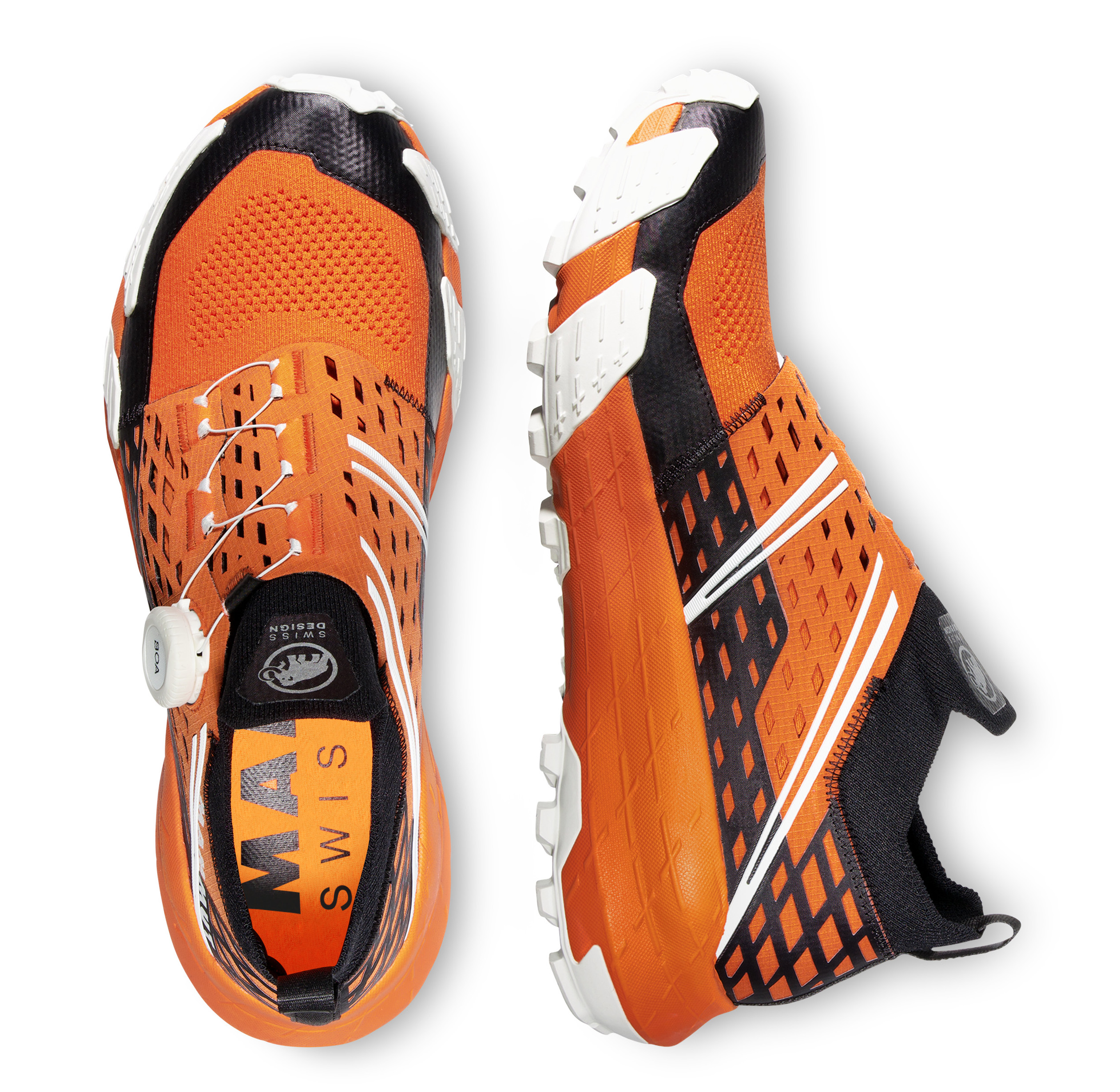 Aenergy TR BOA Mid Herre Dark Tangerine/White