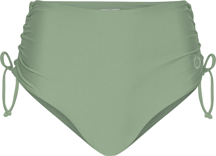 Cartel Copenhagen Wanita højtaljet justerbar bikini underdel Army