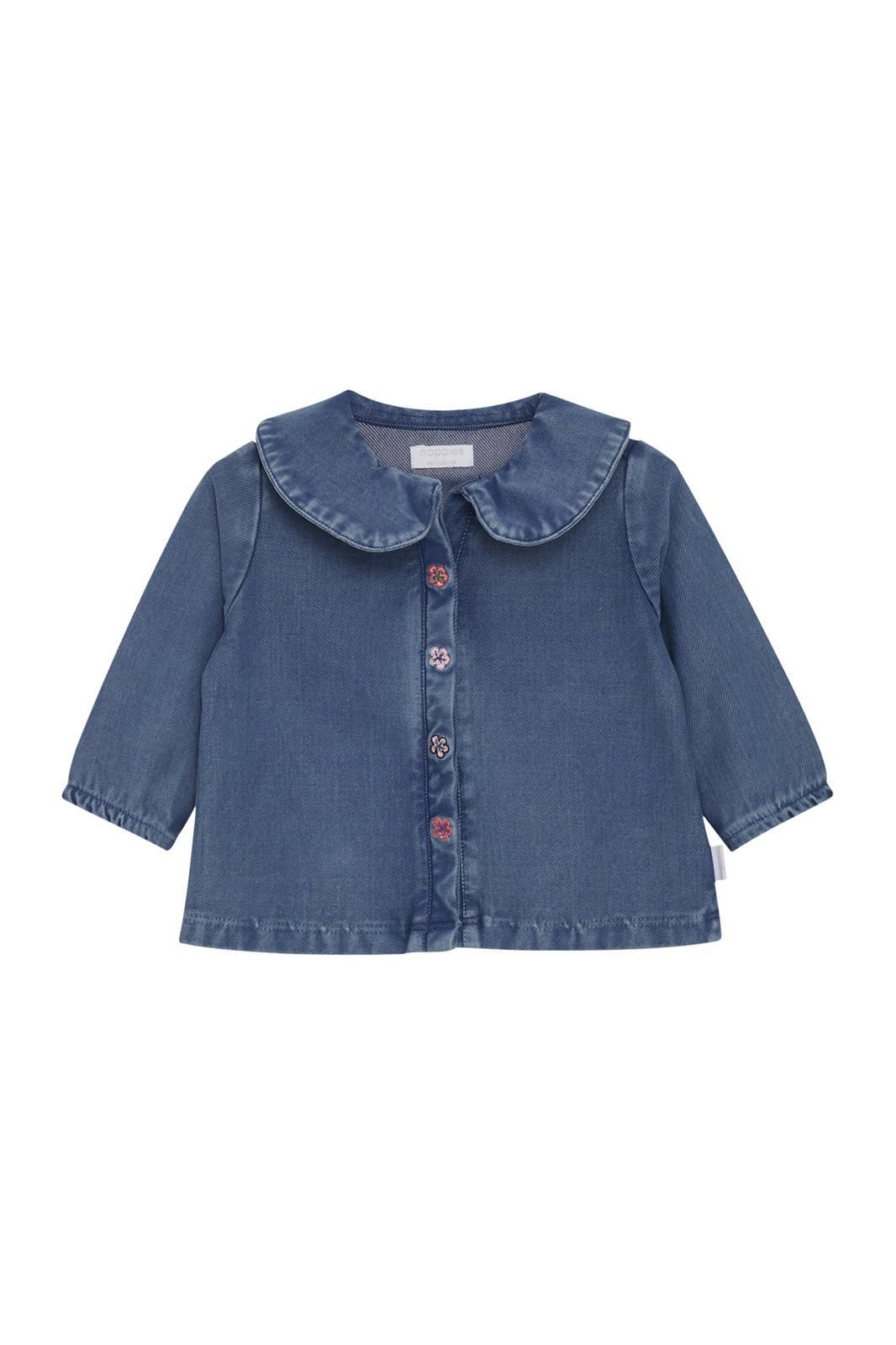 Noppies Baby Blouse Taylor - Blue Denim