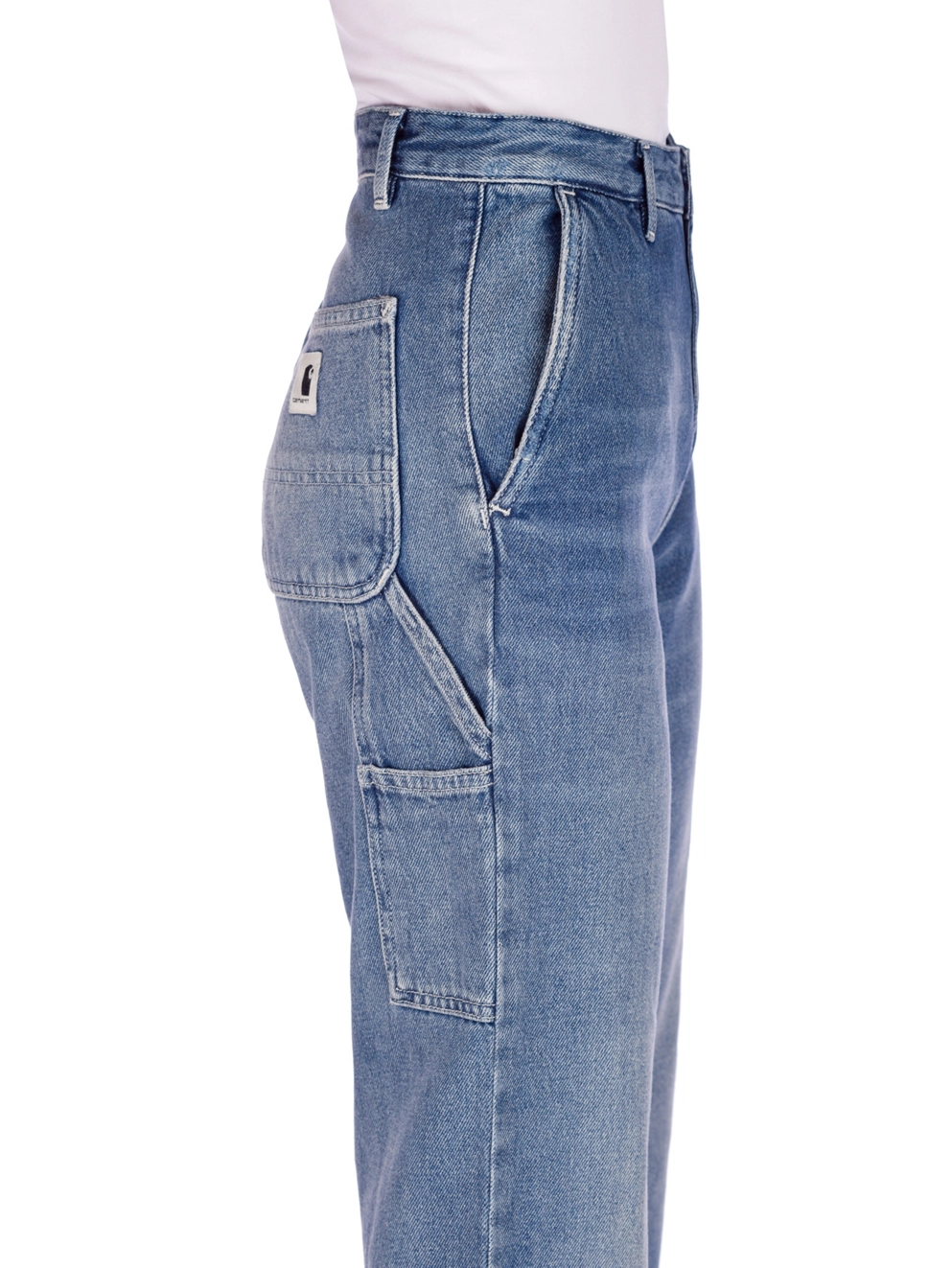 Carhartt WIP Pierce Jeans blue mid used wash