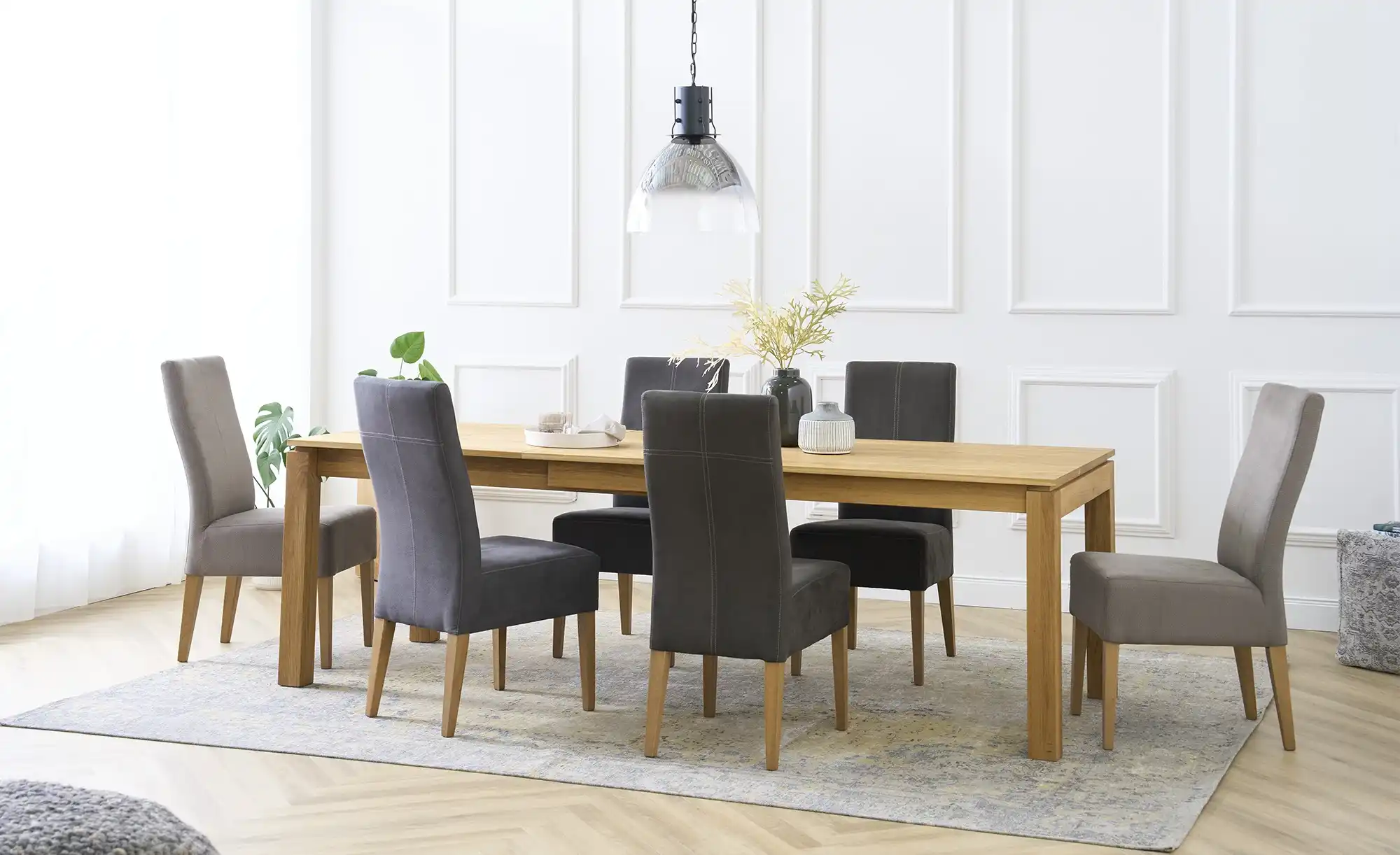 Woodford Massivholztisch  ausziehbar Severin