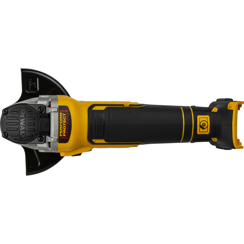 DeWALT DCG405H2T-QW accu haakse slijper met 2x 5,0Ah PowerStack accu 18V Li-ion 125mm