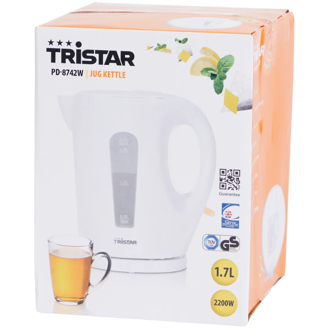 Tristar waterkoker 1,7 liter | 2.200 watt | diverse kleuren