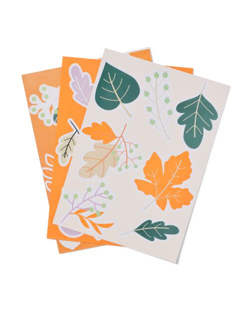 autocollants pour fenêtre automne