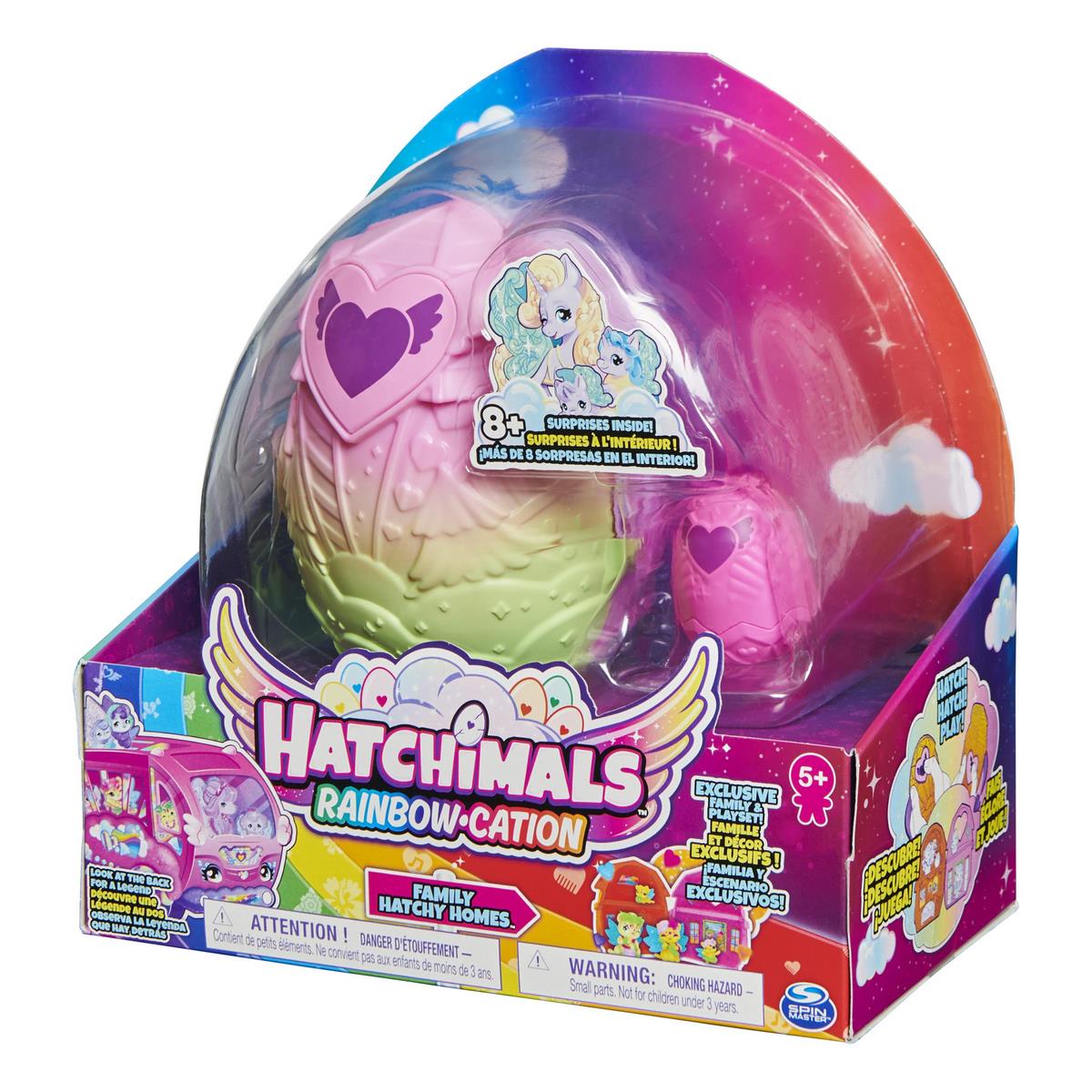 Playset Hatchimals Maison 4 Famille Surprise Saison 2