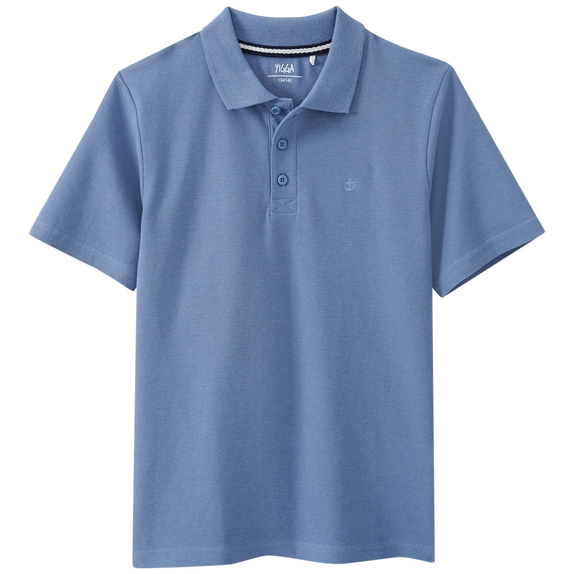 Yigga Jungen Poloshirt in Piqué-Qualität blau