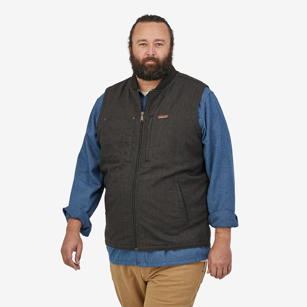 Ganzjahresweste aus Hanf-Canvas für Herren