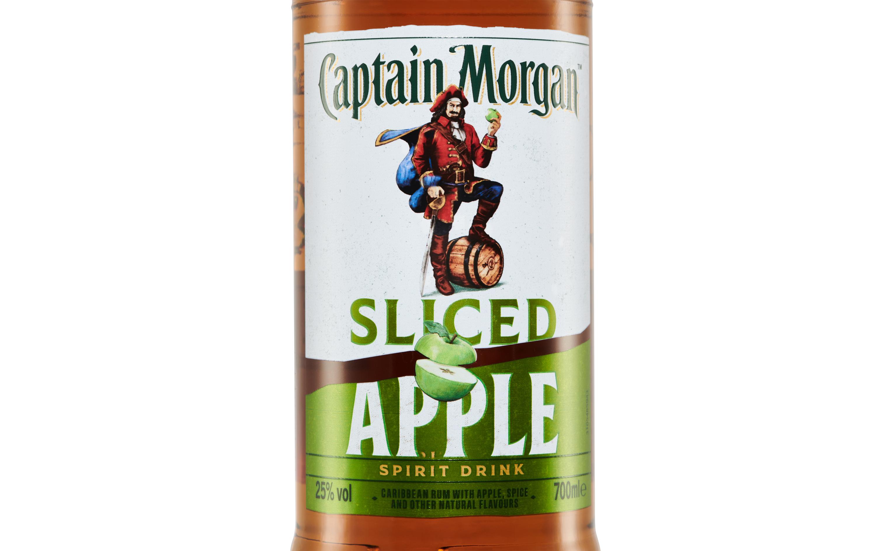 Rum Sliced Apple 0.7 lHochprozentige Spirituosen Spezialität mit knackigem Apfelaroma