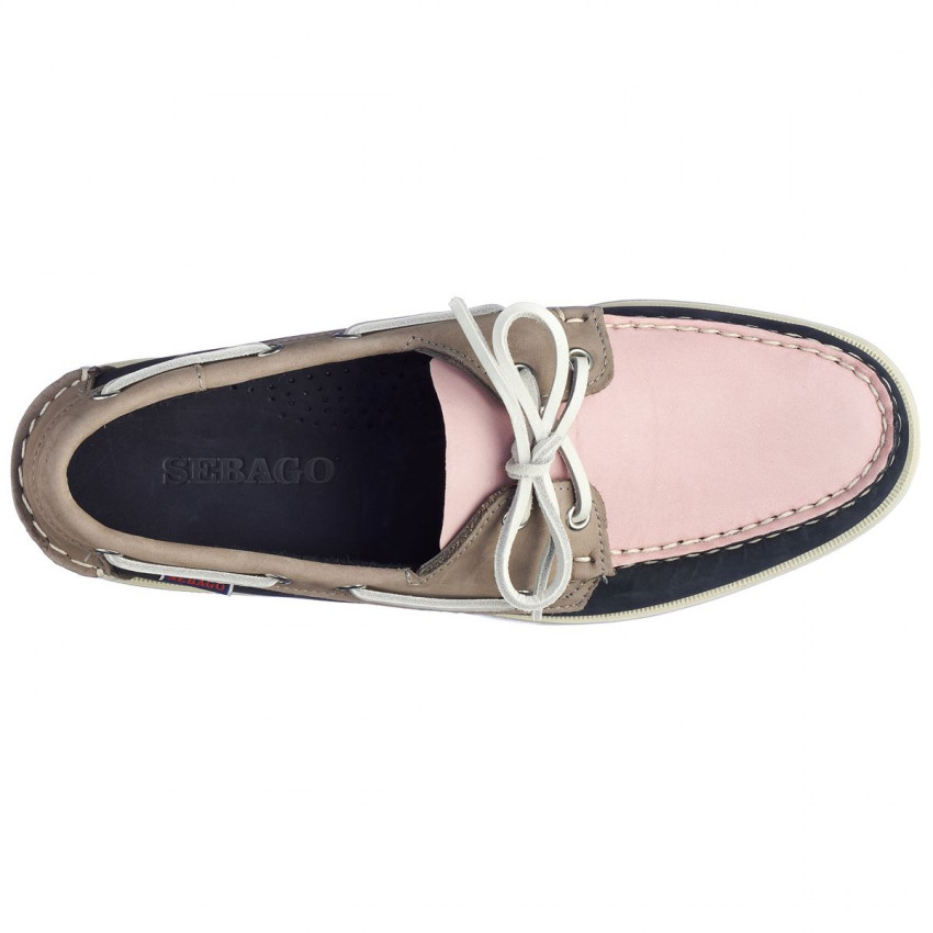 DOCKSIDES PORTLAND ARCHIVE Blue Light Grey Pink