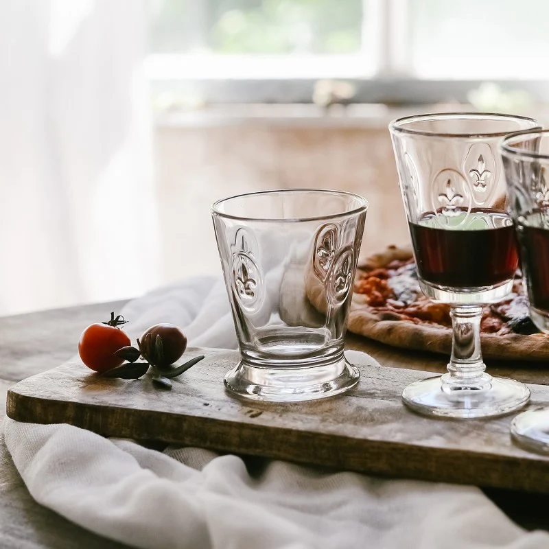 Lot de 6 verres à eau, FLEUR DE LYS La Rochère