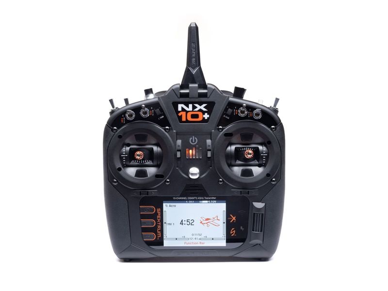 Spektrum Fernsteuerung NX10  2.4 GHz DSMX 10-Kanal, (nur Se 10-Kanal Sender für Flugzeug und Helikopter