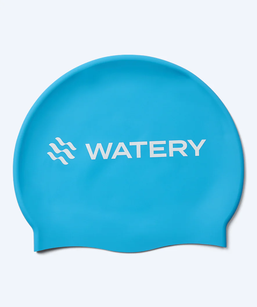 Watery badehætte til børn (3-10) - Signature - Lyseblå