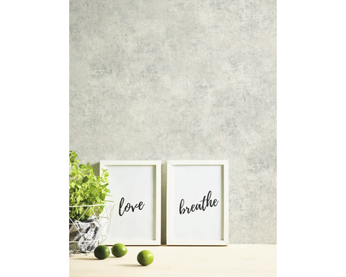 Vliesbehang 95406-4 Best of Wood'n Stone structuur witgrijs