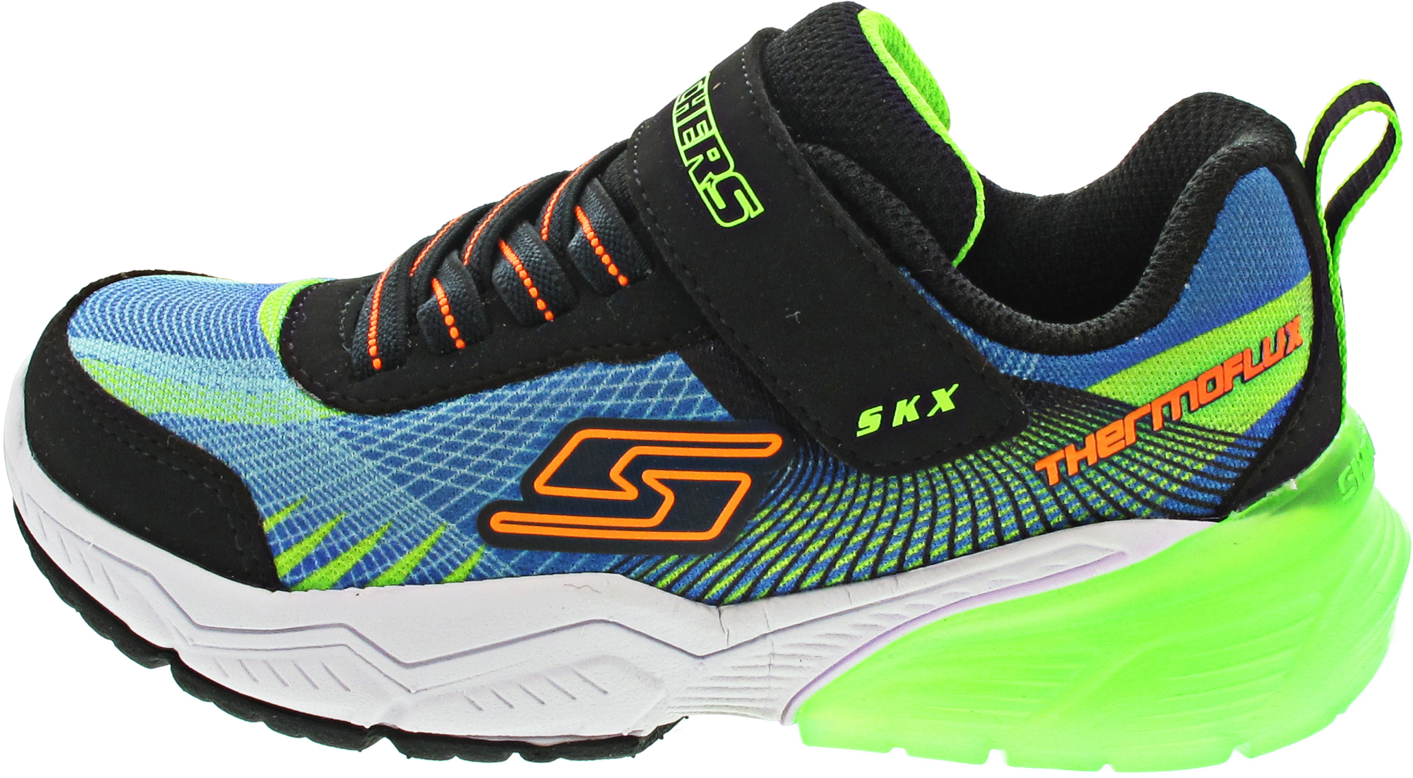 Skechers Thermoflux 2.0 Sneaker Klett blau