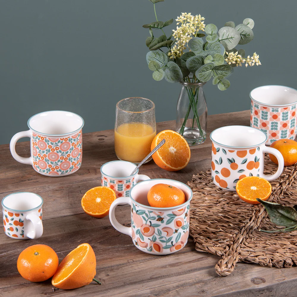 Coffret de 4 mugs Bellini 35 cl Table passion