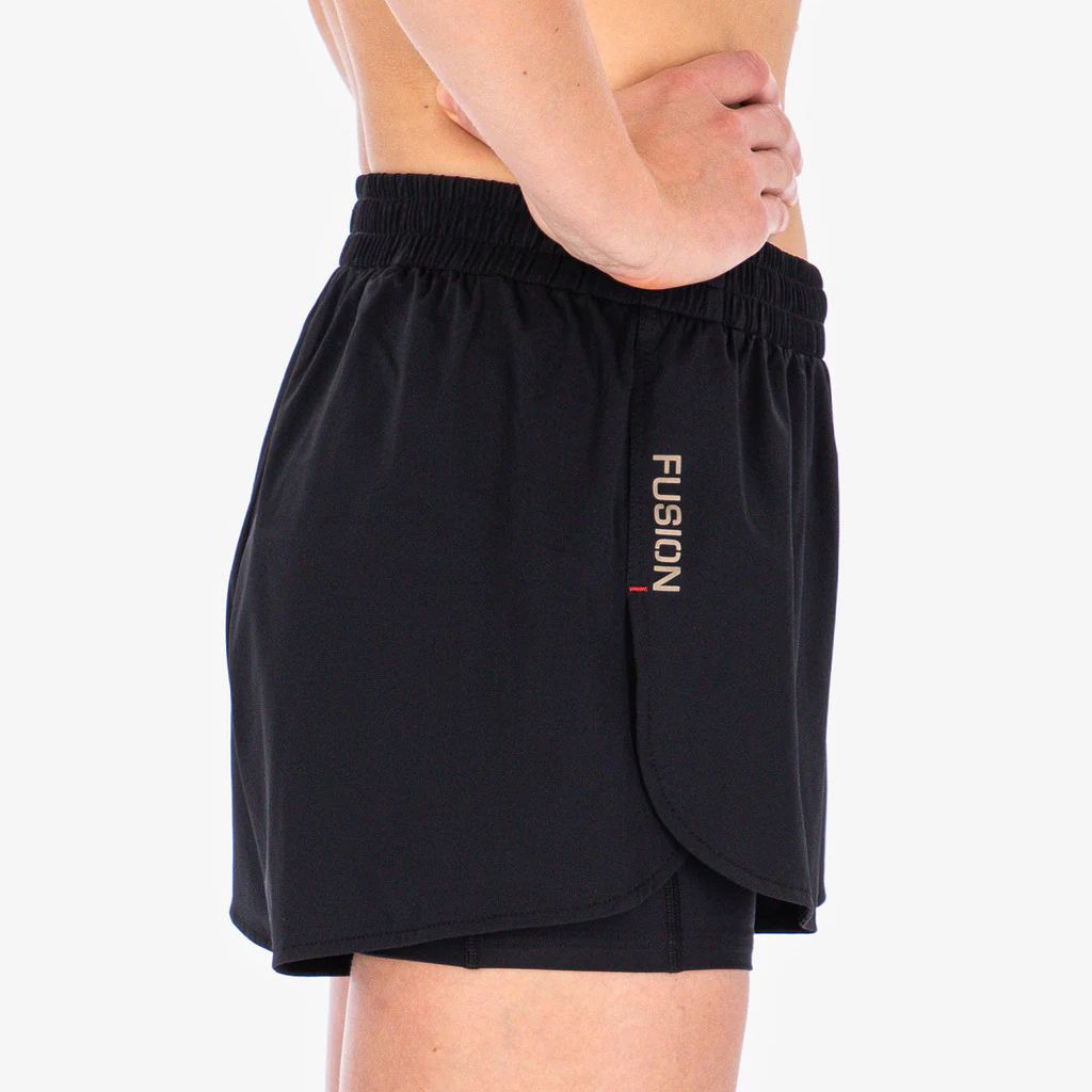 fusion run 2in1 loebeshorts dame 243 1112 black