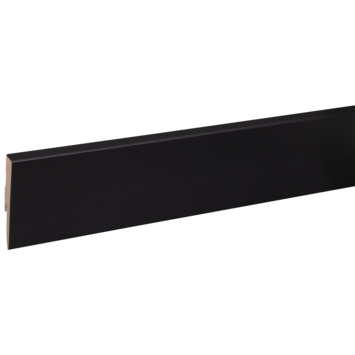 CANDO hoge plint blok clip zwart 1,2 x 8