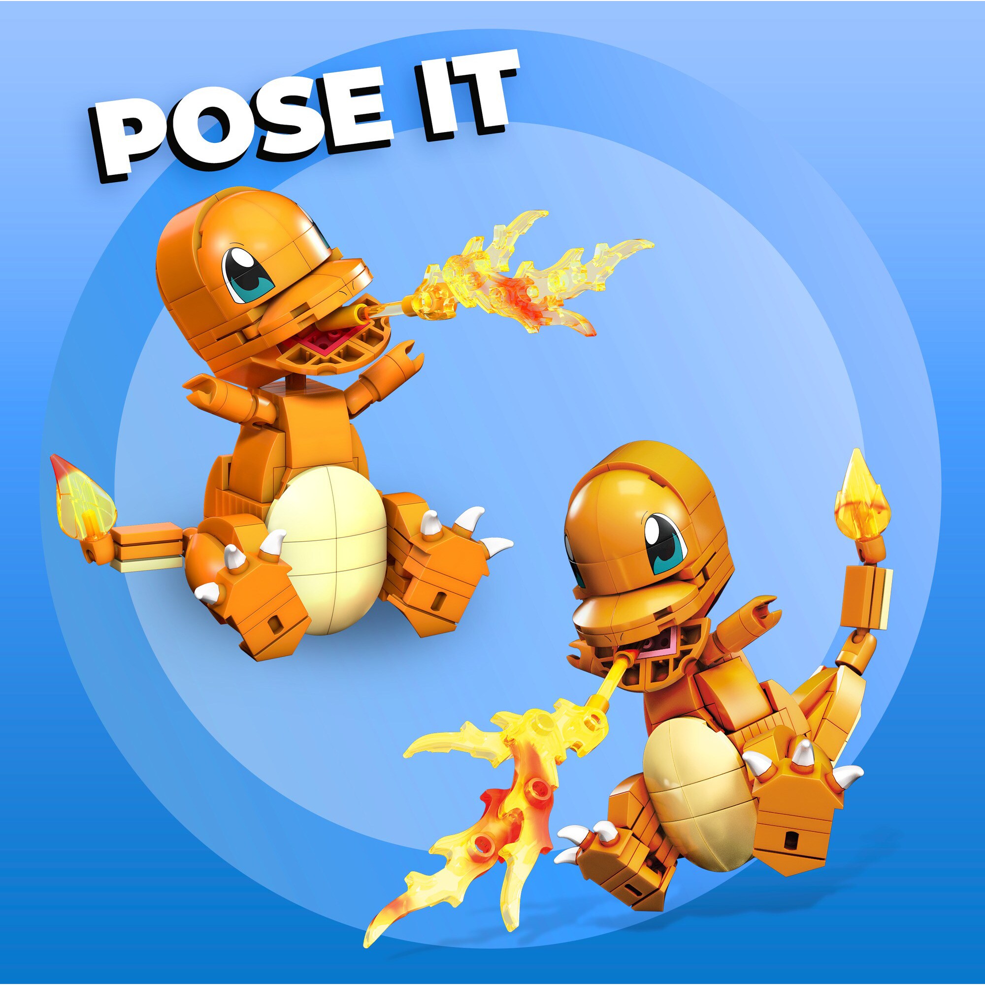 Mattel Konstruktionsspielzeug Pokémon Charmander