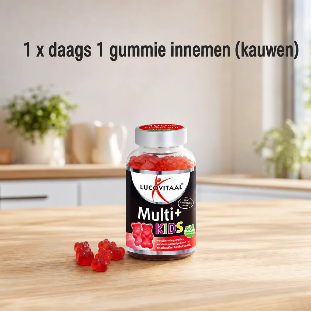 Multi+ Kids Gummies Suikervrij