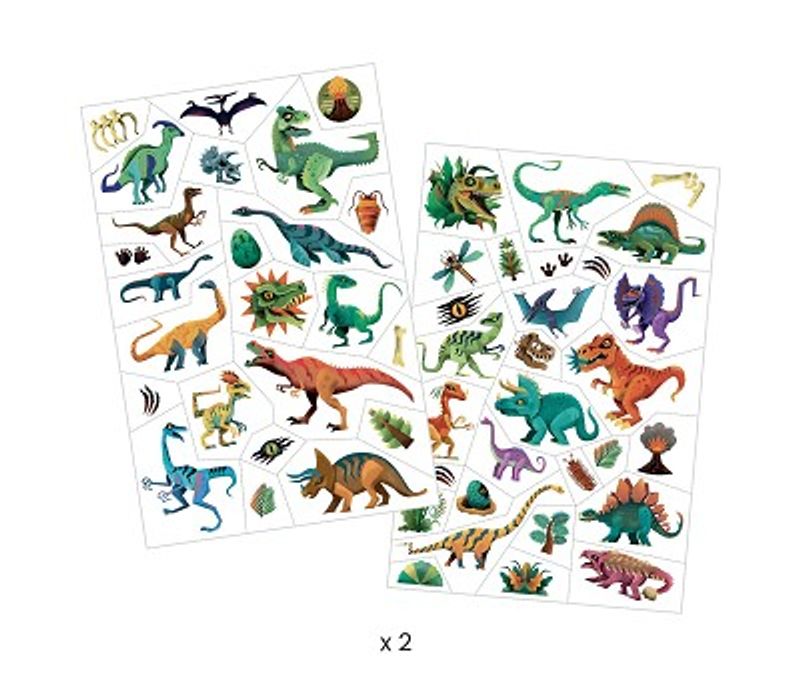 Djeco Tatoveringer med Dinosaurer
