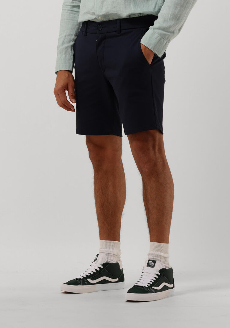 THE GOODPEOPLE donkerblauwe the goodpeople korte broek harlem